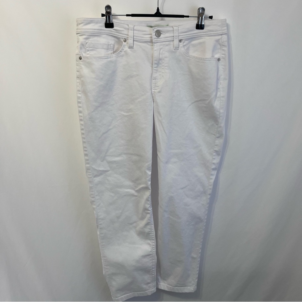 cleo Petites Woman’s White Skinny Jeans